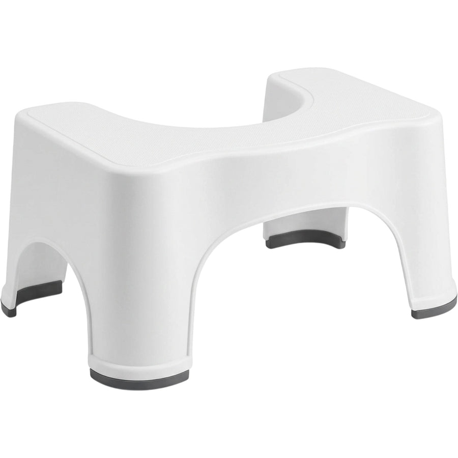 Vjqnd U Shape Toilet Foot Stool White 7 in